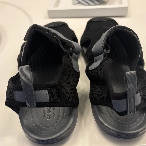 CROCS Women’s Swift Water Mesh Sandals - Picture 7 of 11